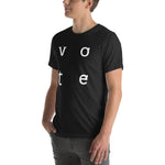 Load image into Gallery viewer, V O T E // unisex short-sleeve tee
