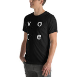 Load image into Gallery viewer, V O T E // unisex short-sleeve tee
