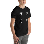 Load image into Gallery viewer, V O T E // unisex short-sleeve tee
