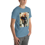 Load image into Gallery viewer, Glitchy Orange Wire Head Guy Tee (Unisex)
