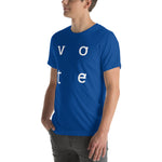 Load image into Gallery viewer, V O T E // unisex short-sleeve tee
