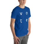 Load image into Gallery viewer, V O T E // unisex short-sleeve tee
