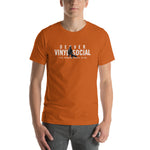 Load image into Gallery viewer, VINYL SOCIAL // unisex short sleeve tee
