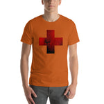 Load image into Gallery viewer, [red] cross // unisex short-sleeve tee
