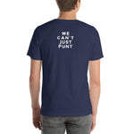 Load image into Gallery viewer, WE CAN'T JUST PUNT // Unisex Short-Sleeve Tee
