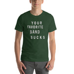 Load image into Gallery viewer, FAV BAND // unisex short sleeve tee
