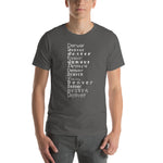 Load image into Gallery viewer, 13 FONTS // unisex short-sleeve tee

