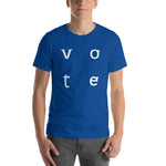 Load image into Gallery viewer, V O T E // unisex short-sleeve tee
