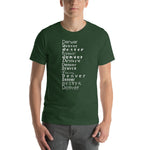 Load image into Gallery viewer, 13 FONTS // unisex short-sleeve tee
