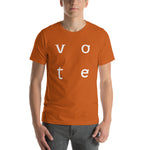 Load image into Gallery viewer, V O T E // unisex short-sleeve tee
