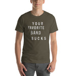 Load image into Gallery viewer, FAV BAND // unisex short sleeve tee
