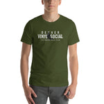 Load image into Gallery viewer, VINYL SOCIAL // unisex short sleeve tee
