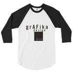 Load image into Gallery viewer, grAFika // unisex 3/4 sleeve raglan shirt
