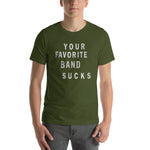 Load image into Gallery viewer, FAV BAND // unisex short sleeve tee
