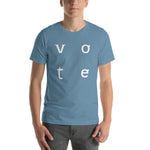 Load image into Gallery viewer, V O T E // unisex short-sleeve tee
