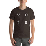 Load image into Gallery viewer, V O T E // unisex short-sleeve tee
