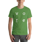 Load image into Gallery viewer, V O T E // unisex short-sleeve tee
