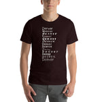 Load image into Gallery viewer, 13 FONTS // unisex short-sleeve tee
