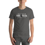 Load image into Gallery viewer, VINYL SOCIAL // unisex short sleeve tee

