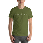 Load image into Gallery viewer, vinyl AF // unisex short-sleeve tee

